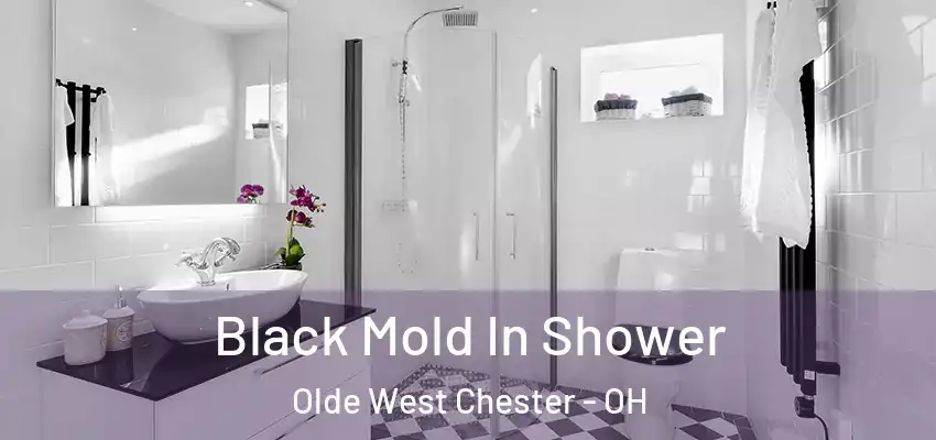  Black Mold In Shower Olde West Chester - OH