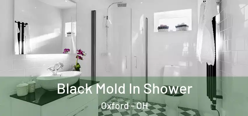  Black Mold In Shower Oxford - OH