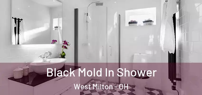  Black Mold In Shower West Milton - OH